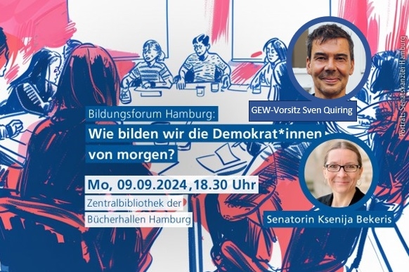 Bildungsforum Hamburg: Wie bilden wir die Demokrat*innen von morgen?