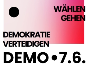 "Rechtsextremismus stoppen – Demokratie verteidigen – Wählen gehen"